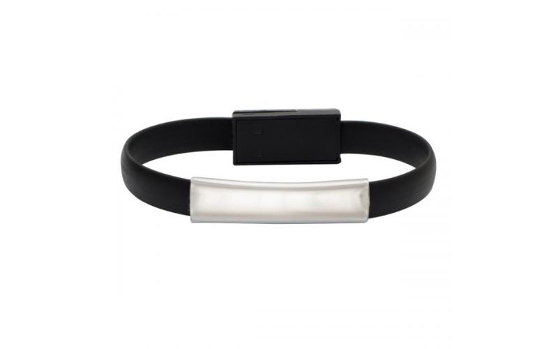 Bransoletka USB Bracelet, czarny