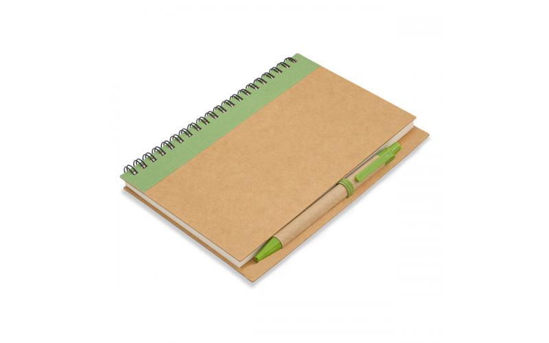 Notes z długopisem Dalvik, zielony