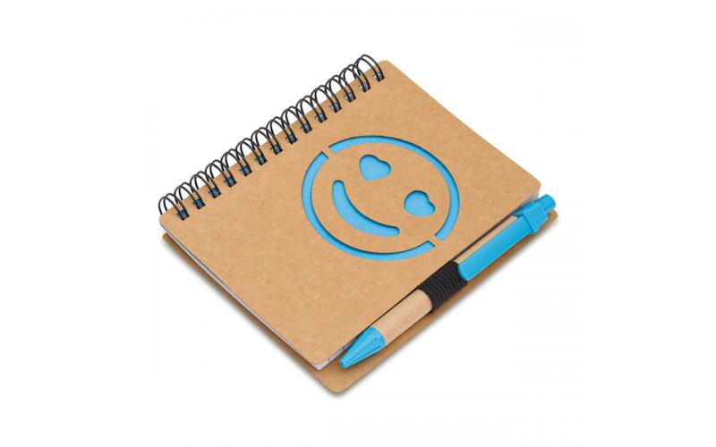 Notes Smile, jasnoniebieski