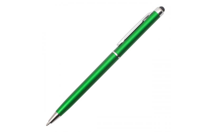 Długopis plastikowy Touch Point, zielony