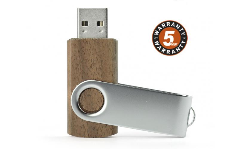 Pamięć USB TWISTER WALNUT 8 GB