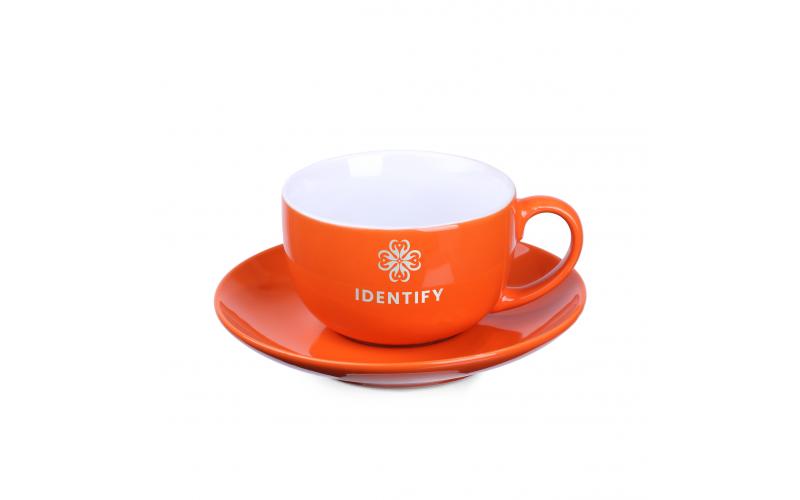Sonata Set 220ml pomarańczowy/biały