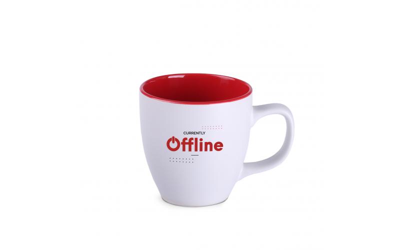 Americano Small Pure 250ml biały/czerwony