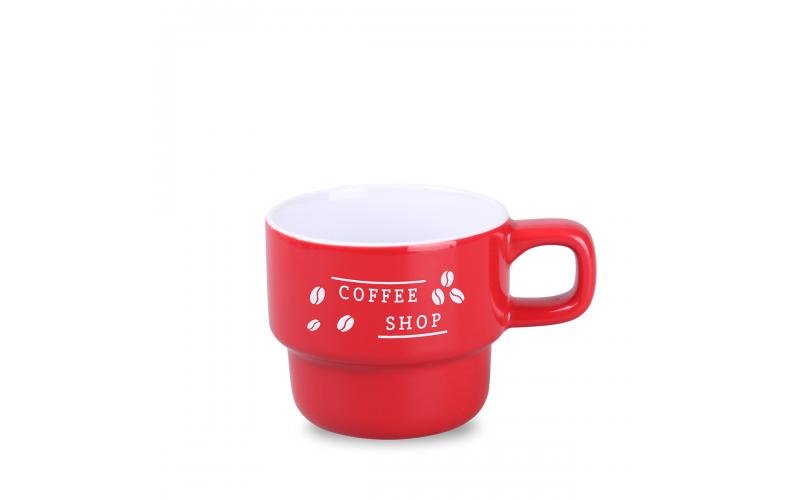 Astrid 230ml czerwony/biały