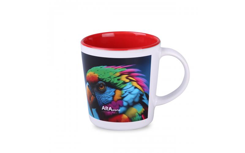 Berg Art Solid 380ml biały/czerwony