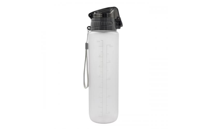 Bidon motywacyjny z tritanu Keepgoing 1000 ml, transparentny