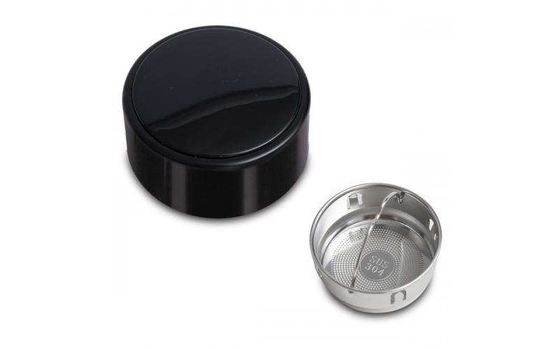 Termos/Kubek próżniowy z termometrem Ancona 470 ml, czarny