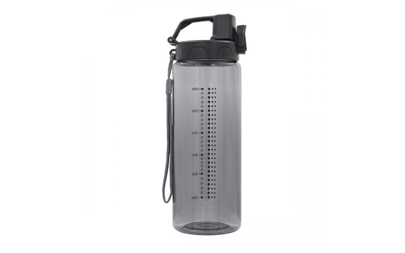 Bidon Feelsogood 700 ml, czarny/szary