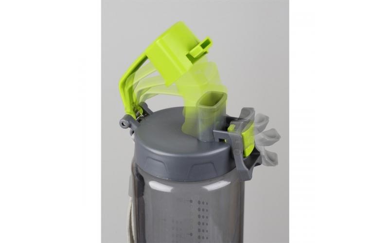 Bidon Feelsogood 700 ml, zielony/szary