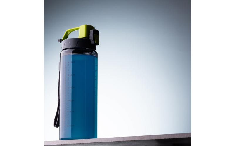 Bidon Feelsogood 700 ml, zielony/szary