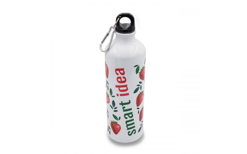Bidon aluminiowy Easy Tripper 800 ml, biały