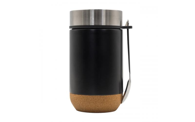 Pojemnik próżniowy Basilan 400 ml, czarny