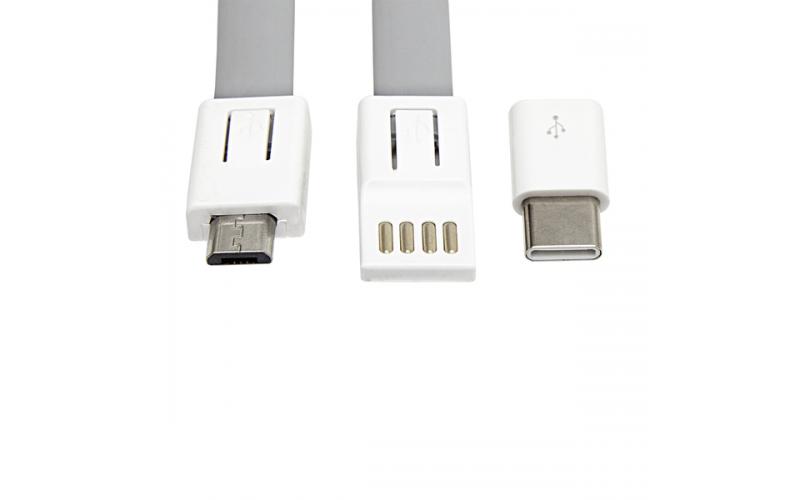 Kabel USB Color click&go, mix