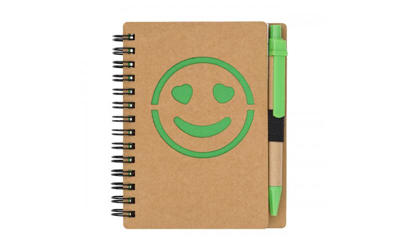 Notes Smile, zielony