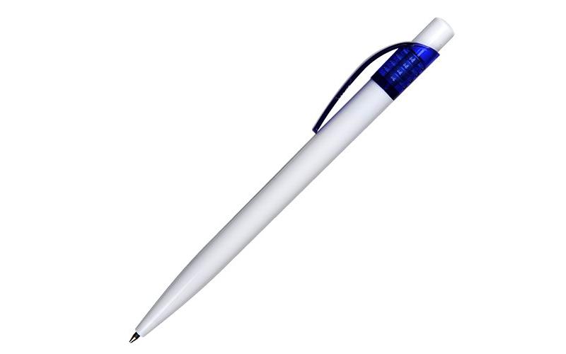 Długopis Easy, niebieski/biały
