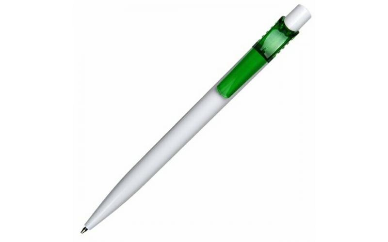 Długopis Easy, zielony/biały