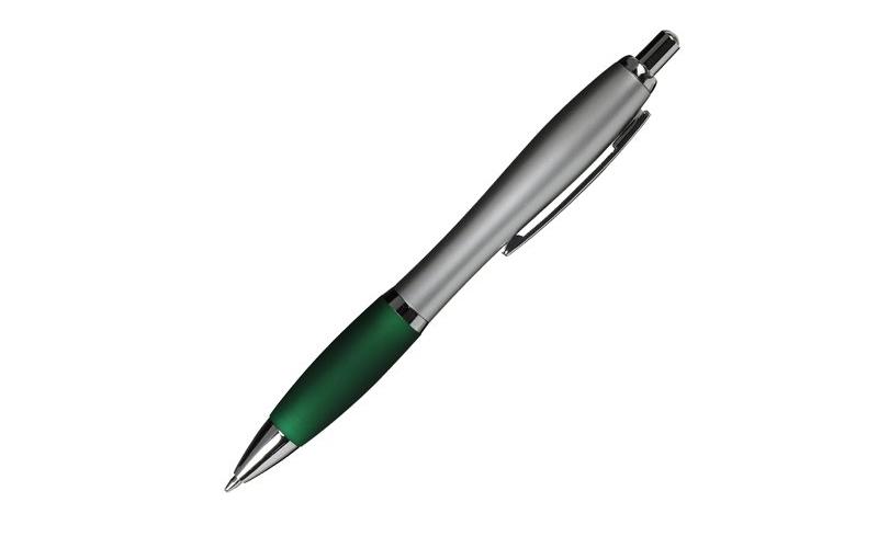 Długopis San Jose, zielony/srebrny