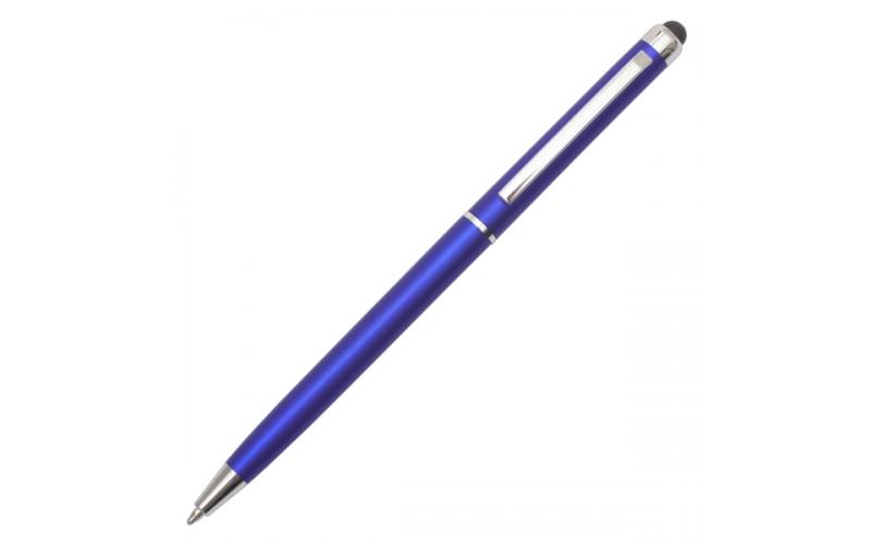 Długopis plastikowy Touch Point, niebieski