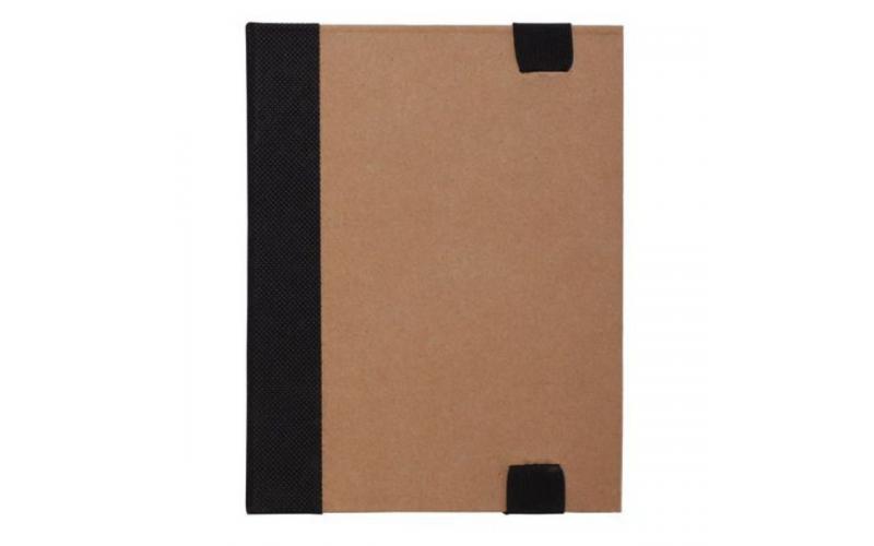 Notes memo 100x180/70k linia Kraft Paper, czarny/beżowy