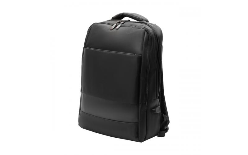 Plecak dwukomorowy na laptop Oxnard, czarny