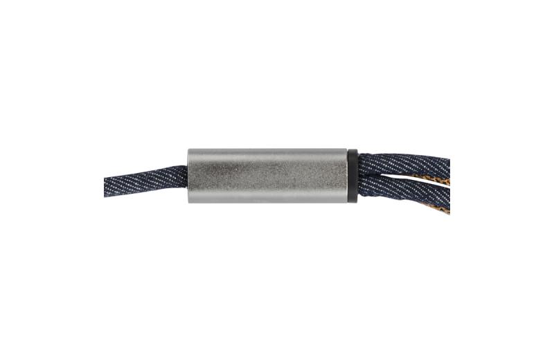 Kabel USB 2 w 1 JEANS