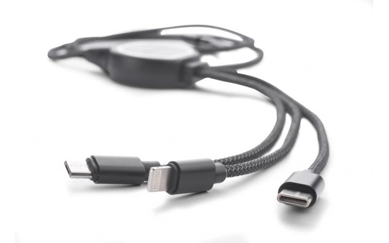 Kabel USB 3 w 1 LUX