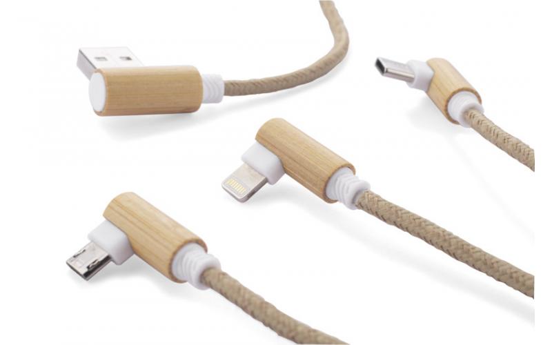 Kabel USB 3 w 1 FLAX