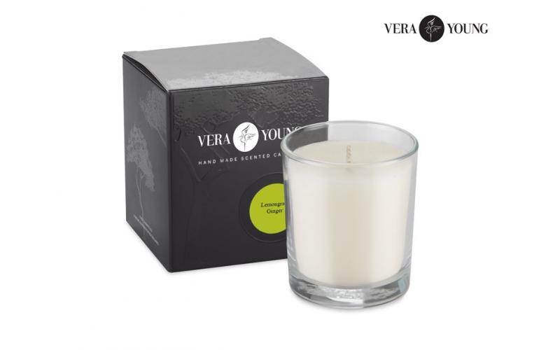 Świeca sojowa 170g - Lemongrass & Ginger - VERA YOUNG