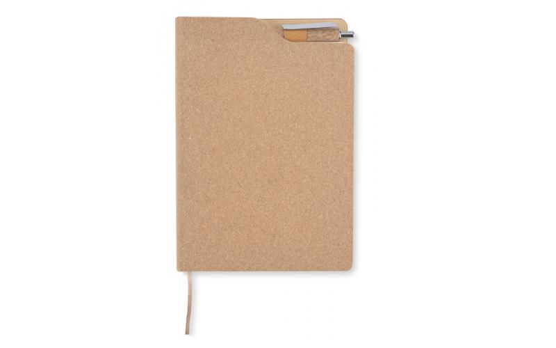 Notes korkowy z długopisem TESSO A5