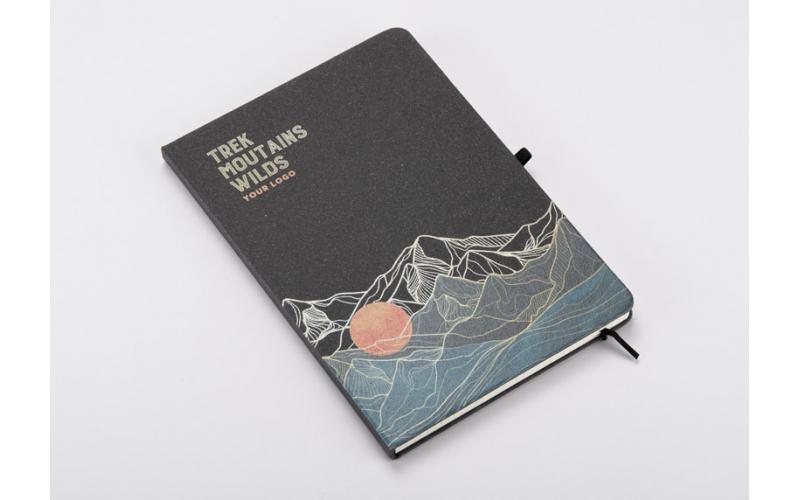 Notes z recyklingowanego PU, GLITZO A5