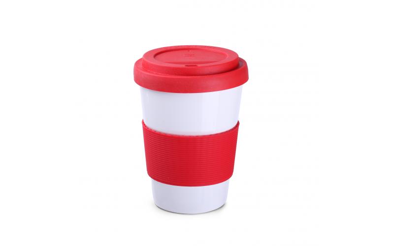 Coffee2go Classic 350ml czerwony/czerwony