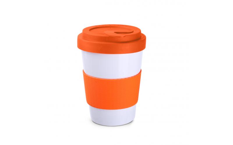 Coffee2go Lock 350ml pomarańczowy/pomarańczowy