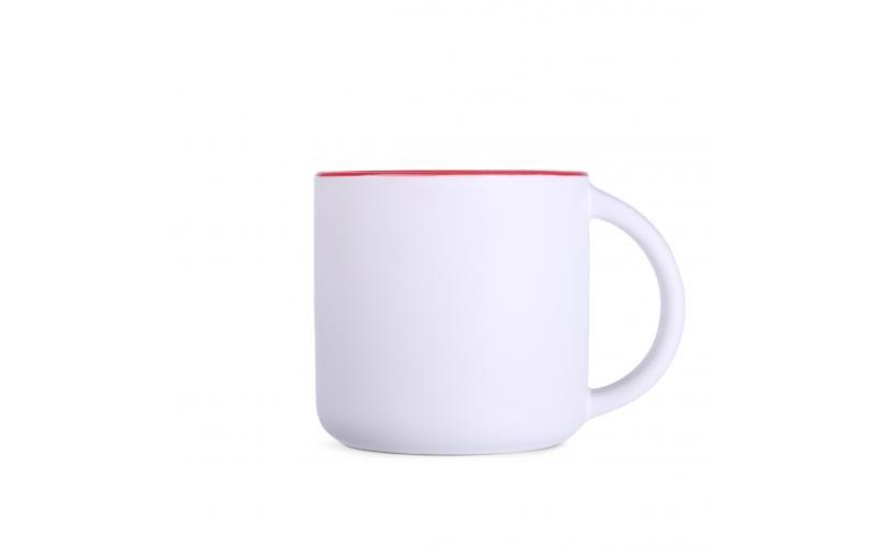 Modern Pure 390ml biały/czerwony
