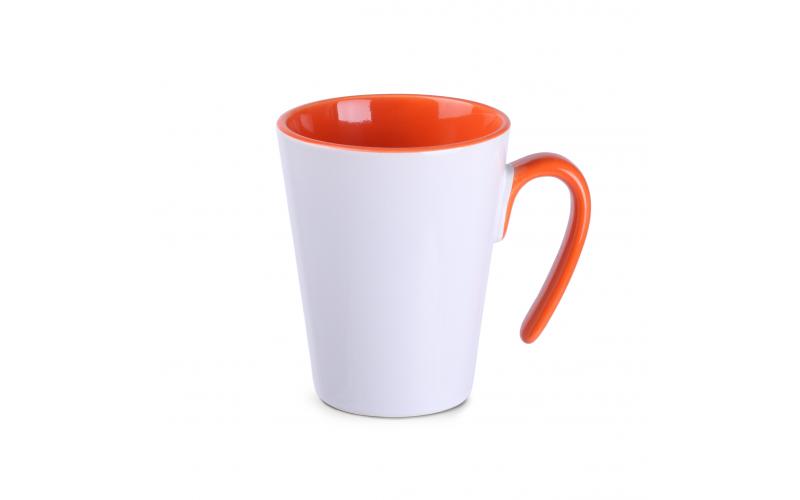 Open 270ml biały/pomarańczowy