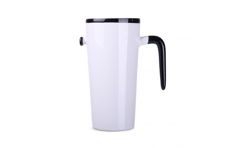 Idea 390ml biały/czarny