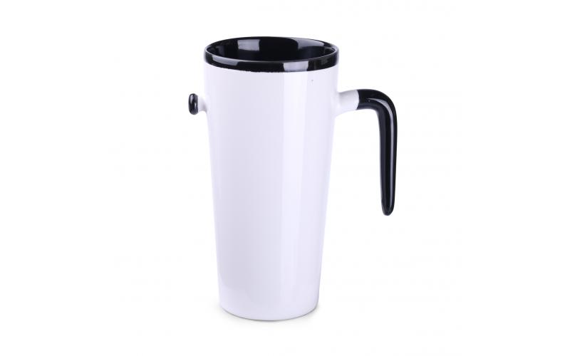 Idea 390ml biały/czarny