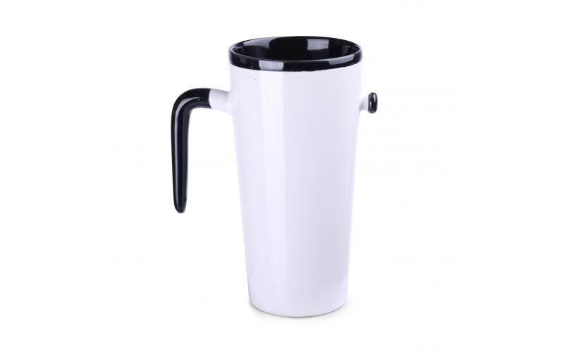 Idea 390ml biały/czarny