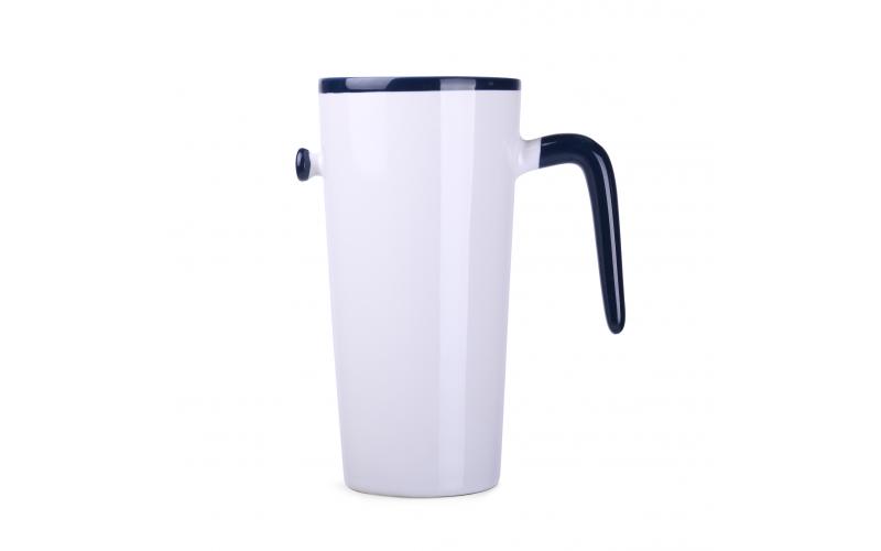 Idea 390ml biały/granatowy