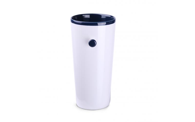 Idea 390ml biały/granatowy