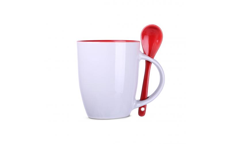 Easy 300ml biały/czerwony