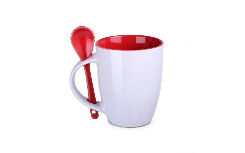 Easy 300ml biały/czerwony