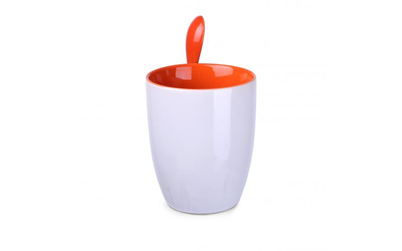 Easy II 300ml biały/pomarańczowy
