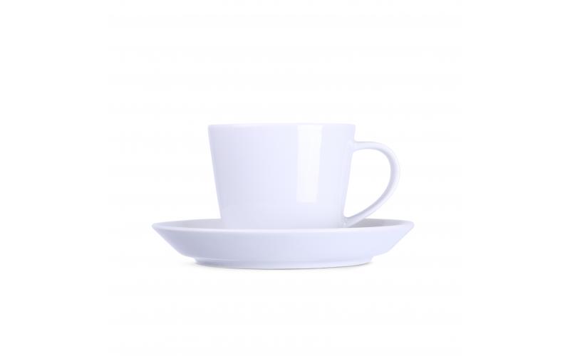Victor Coffee Set 210ml biały/biały
